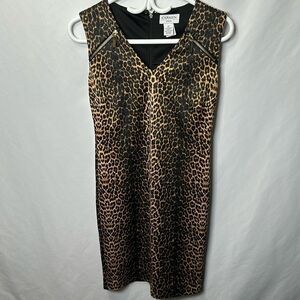 Women’s Carmen Marc Valvo leopard 🐆 dress XS